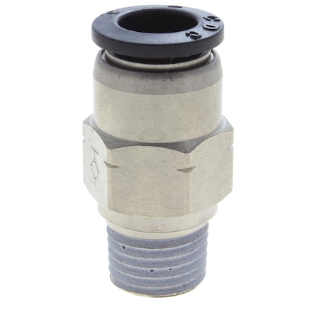 Technifit Fitting, PTC, Stop, Male Straight, 1/4" x 1/4" NPT SPC1/4-N2